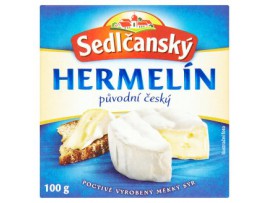 Sedlčanský Оригинальный чешский сыр с белой плесенью Гермелин 100 г